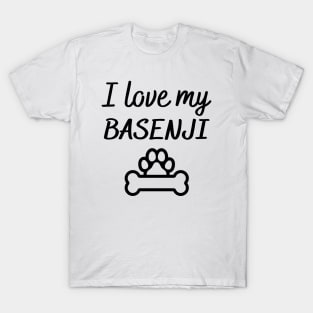 I love my Basenji T-Shirt